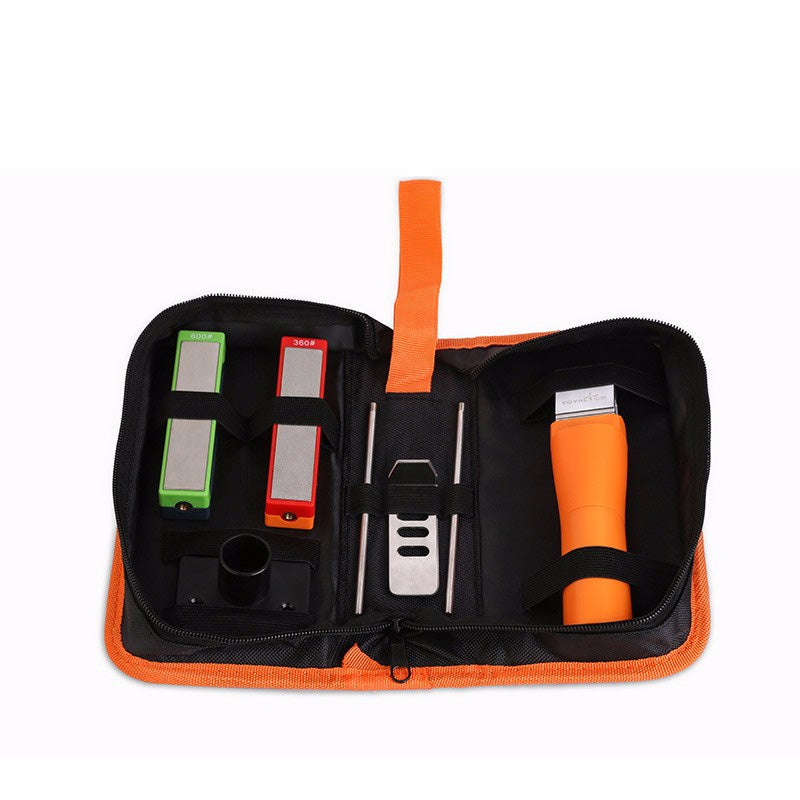 Knivslibesæt 4 dele - diamantfile med taske