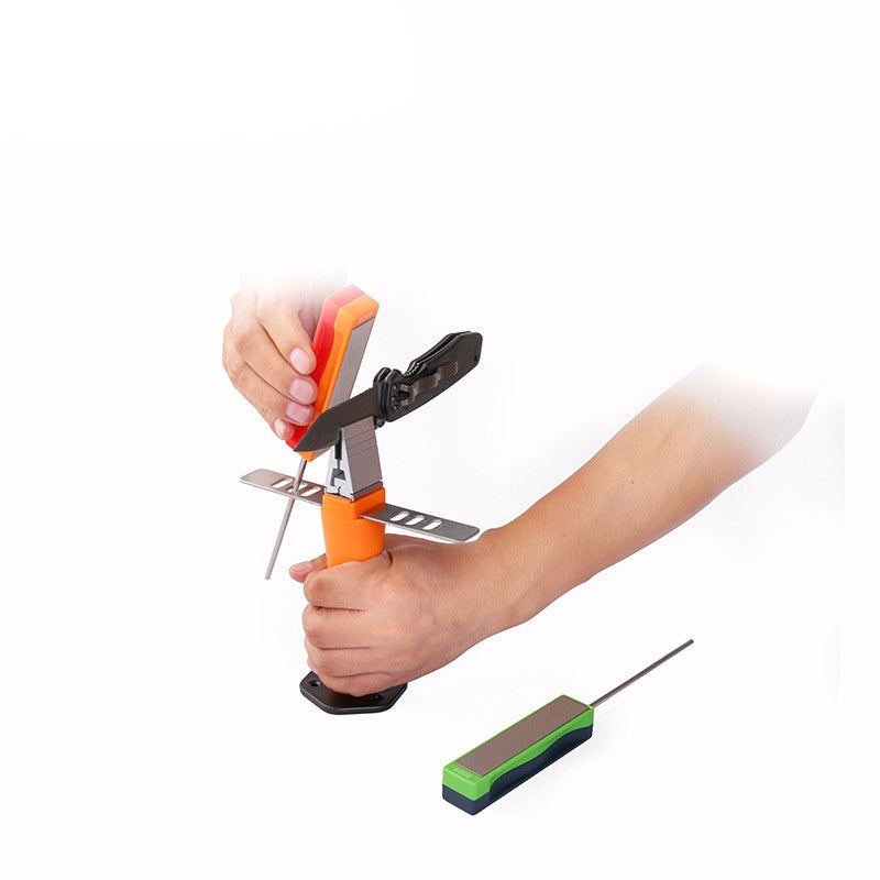 Knivslibesæt 4 dele - diamantfile med taske