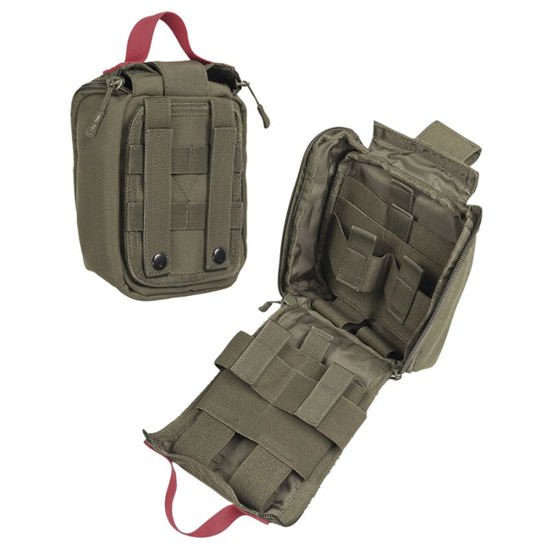 Mil-Tec - IFAK Laser Cut Pouch Olive - Molle