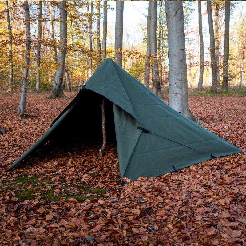 3x3 tarp tent setup Outhaus Canvas Tarp