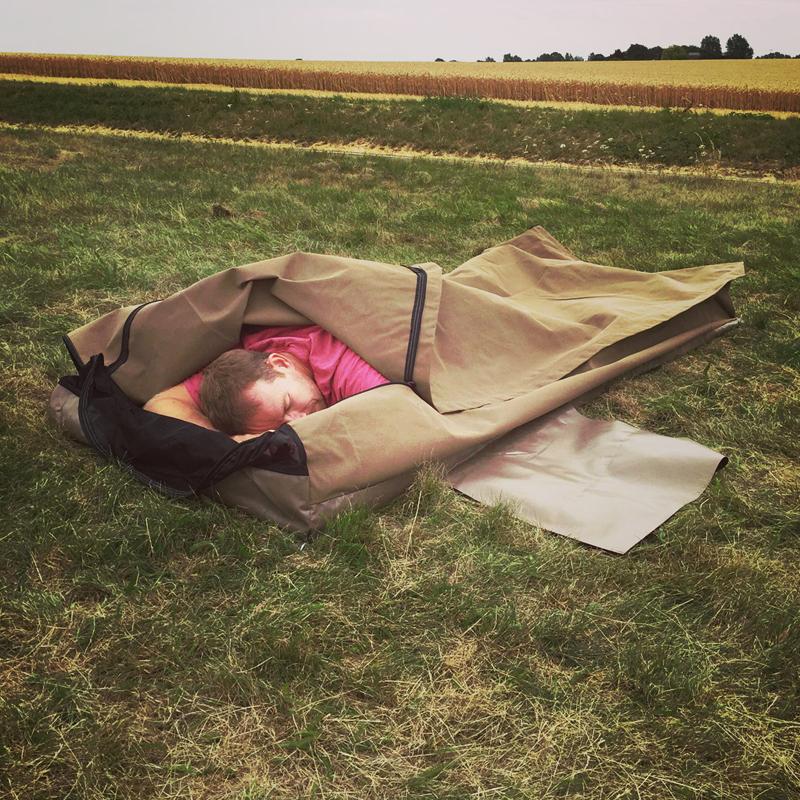 Outhaus Hobart Canvas Swag Bedroll - Enkeltmandstelt