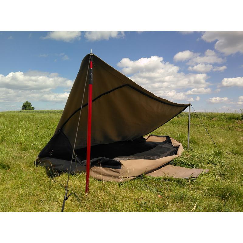 Outhaus Hobart Canvas Swag Bedroll - Enkeltmandstelt