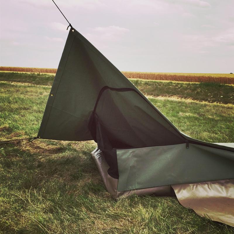 Outhaus Hobart Canvas Swag Bedroll - Enkeltmandstelt