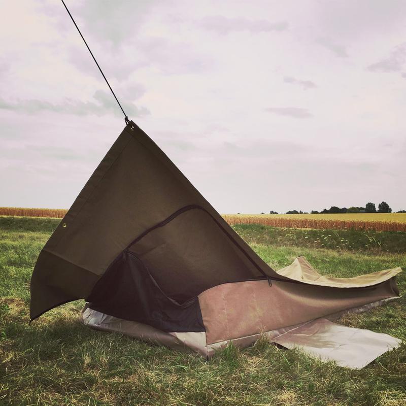 Outhaus Hobart Canvas Swag Bedroll - Enkeltmandstelt