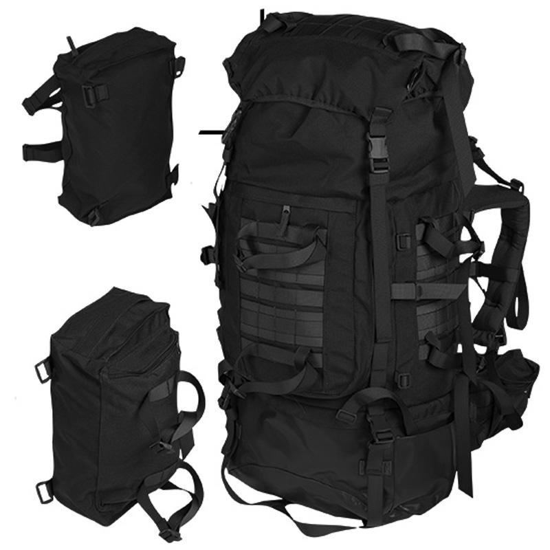 Mil-Tec Vandrerygsæk Teesar - 100 liter - Black