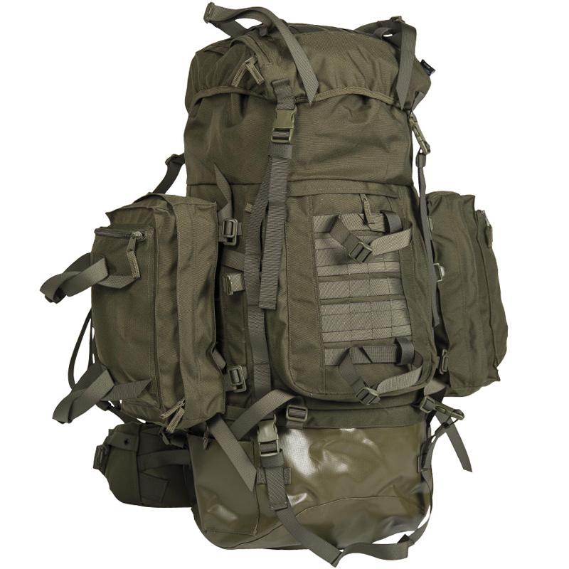 Mil-Tec Vandrerygsæk Teesar - 100 liter - Olive