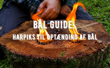 harpiks til optænding af bål