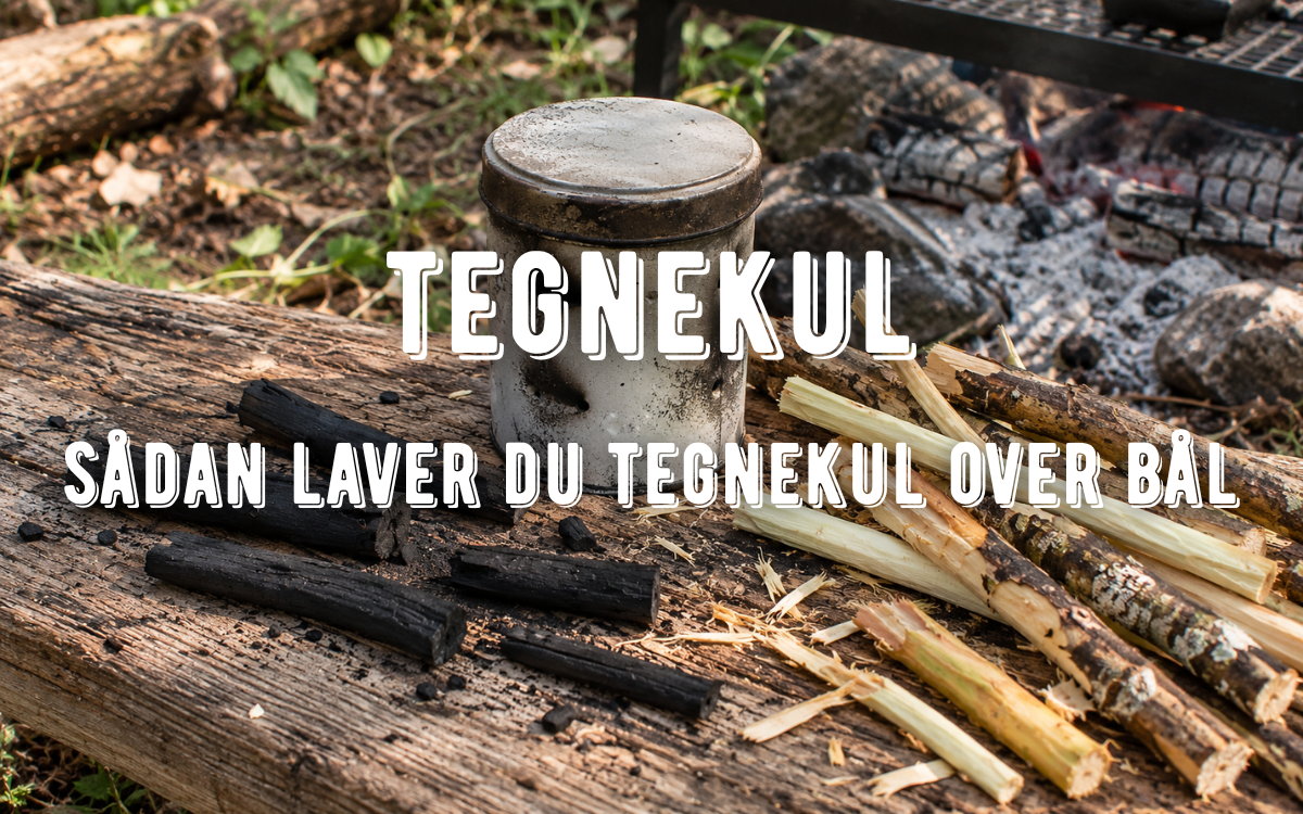 sådan laver du tegnekul over bål