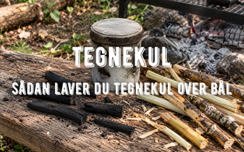 sådan laver du tegnekul over bål