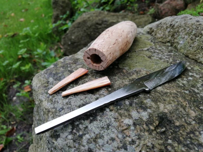 lav din egen kniv med skæftetræ og knivklinge