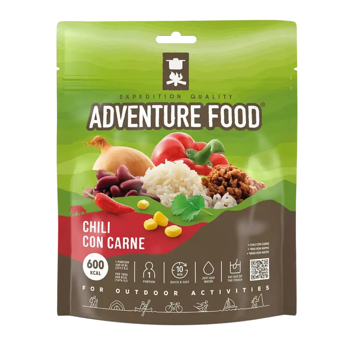 Adventure food Chili con carne - Frysetørret Mad