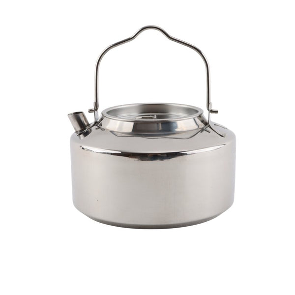 Bålkedel i rustfrit stål 1,2 liter