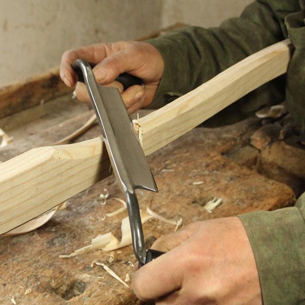 
båndkniv buet fra narex
