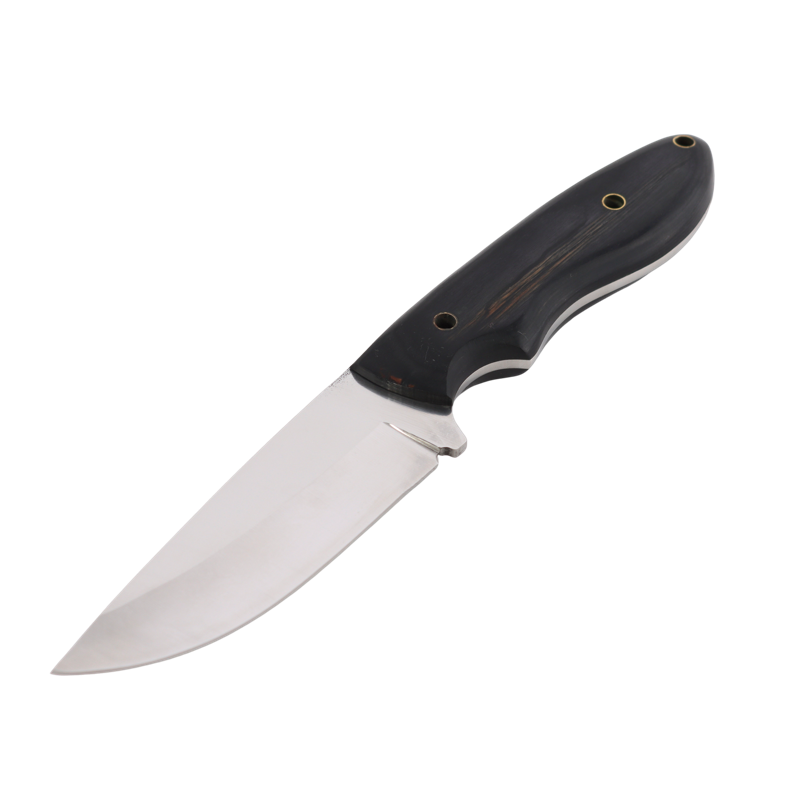 Bushcraft Kniv - Sort Micarta