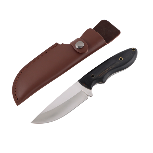 Bushcraft Kniv - Sort Micarta
