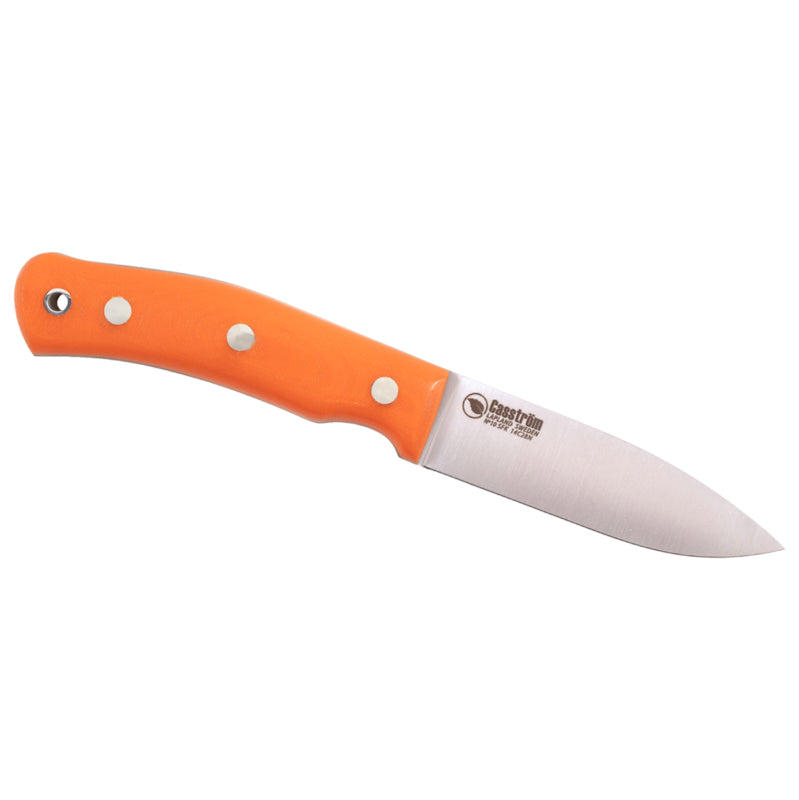 Casström No.10 Swedish Forest Knife - Flat Grind - Rustfrit Stål