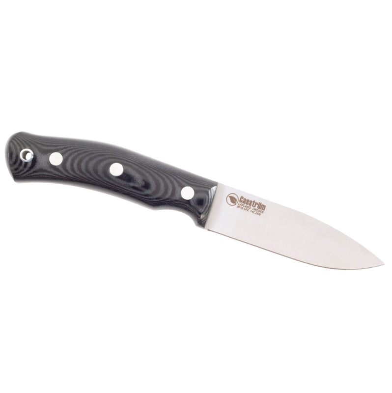 Casström No.10 Swedish Forest Knife - Flat Grind - Rustfrit Stål