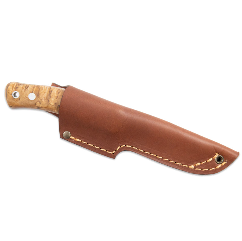 Casström No.10 Swedish Forest Knife - Flat Grind - Rustfrit Stål