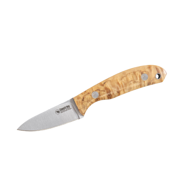 Casström Safari Mini Hunter jagt kniv med læderskede