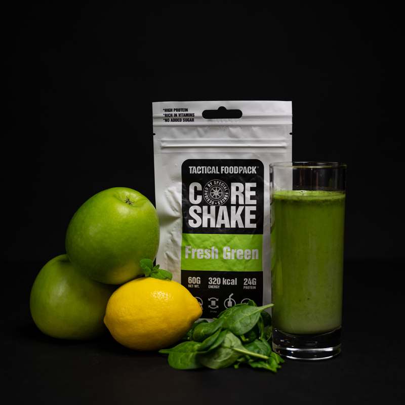 Core Shake - Fresh Green - Ren energi - Tactical Foodpack