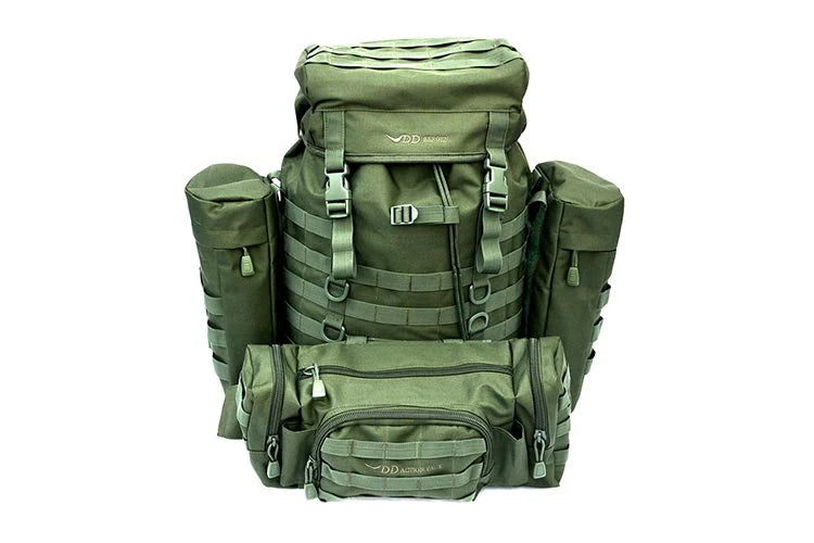 DD Hammocks Bergen Rucksack - robust og vandtæt rygsæk i 3 forskellige farver