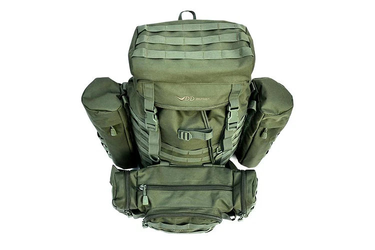 DD Hammocks Bergen Rucksack - robust og vandtæt rygsæk i 3 forskellige farver