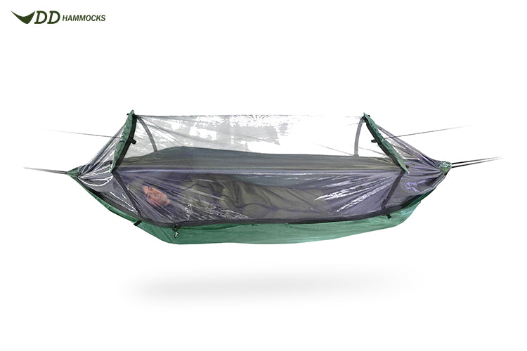 DD Hammocks Frontline Hængekøje Olive green Grøn