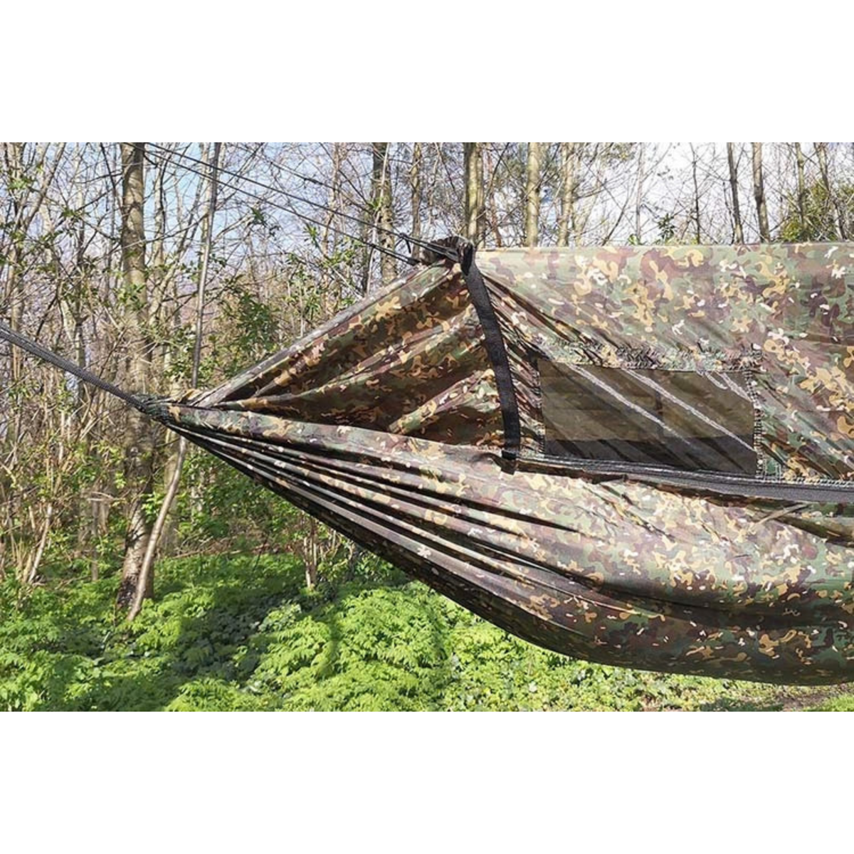 DD Hammocks Nest Hammock - Hængekøje med camouflage og dobbelt bund