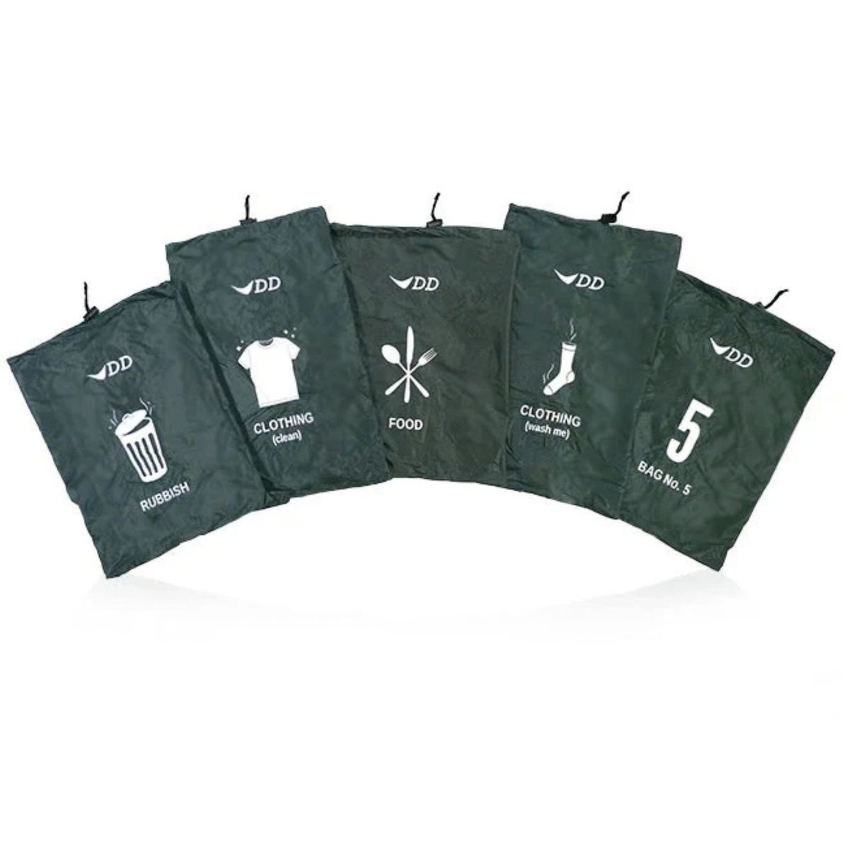 DD Hammocks organiser bags 5 stk opbevaringsposer