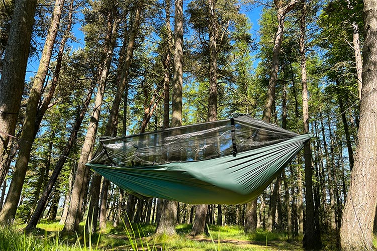 dd frontline hängematte DD Hammocks SuperLight Frontline Hængekøje