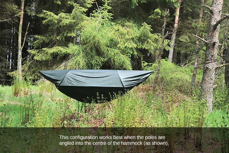dschungel hängematte DD Hammocks SuperLight Jungle Hængekøje