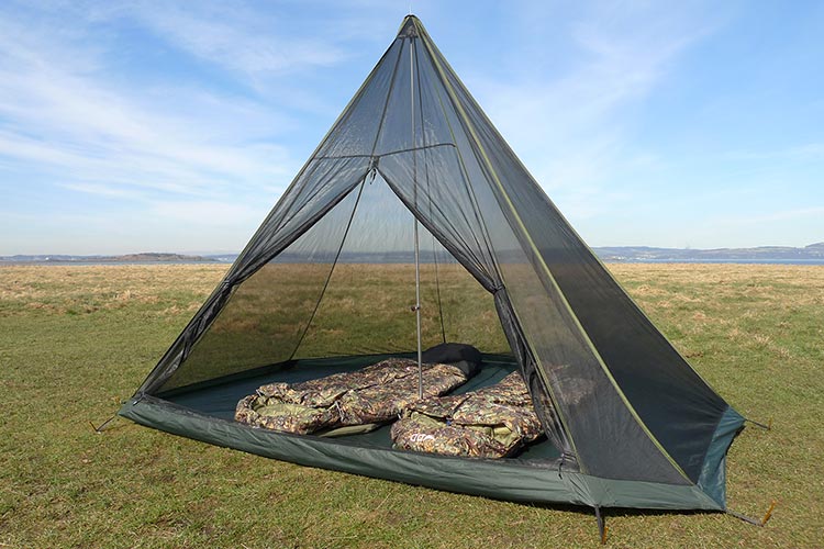 DD Hammocks SuperLight Tipi Mesh Indertelt