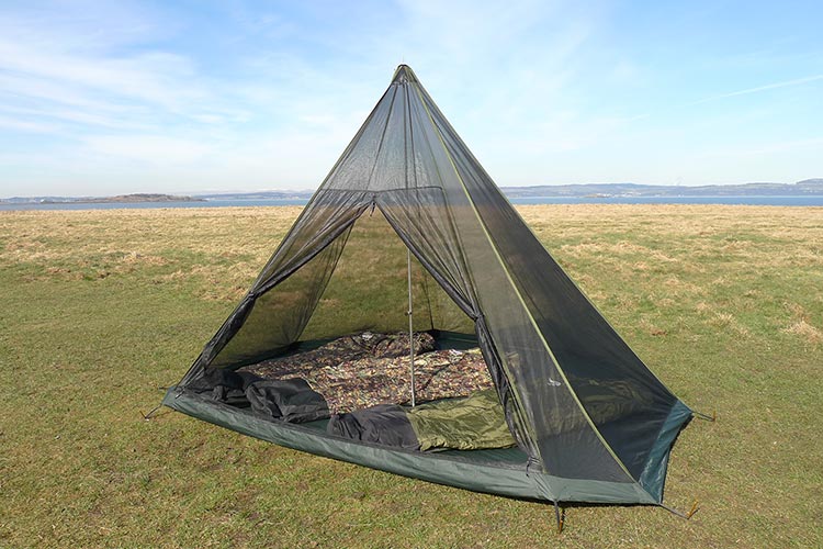DD Hammocks SuperLight Tipi Mesh indertelt