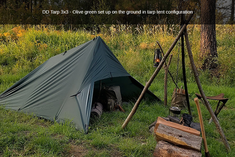 dd tarp 3x3 ultraleicht DD Hammocks Tarp 3 x 3 Meter