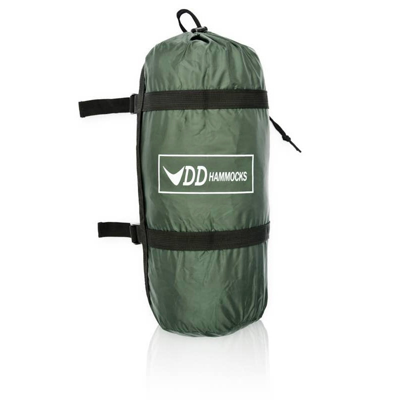 Kompressionspose 6 liter i farven olive. Vandtæt opbevaringspose til outdoor grej.