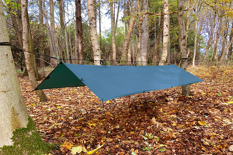 vejret i tarp tyskland DD Hammocks SuperLight Tarp S
