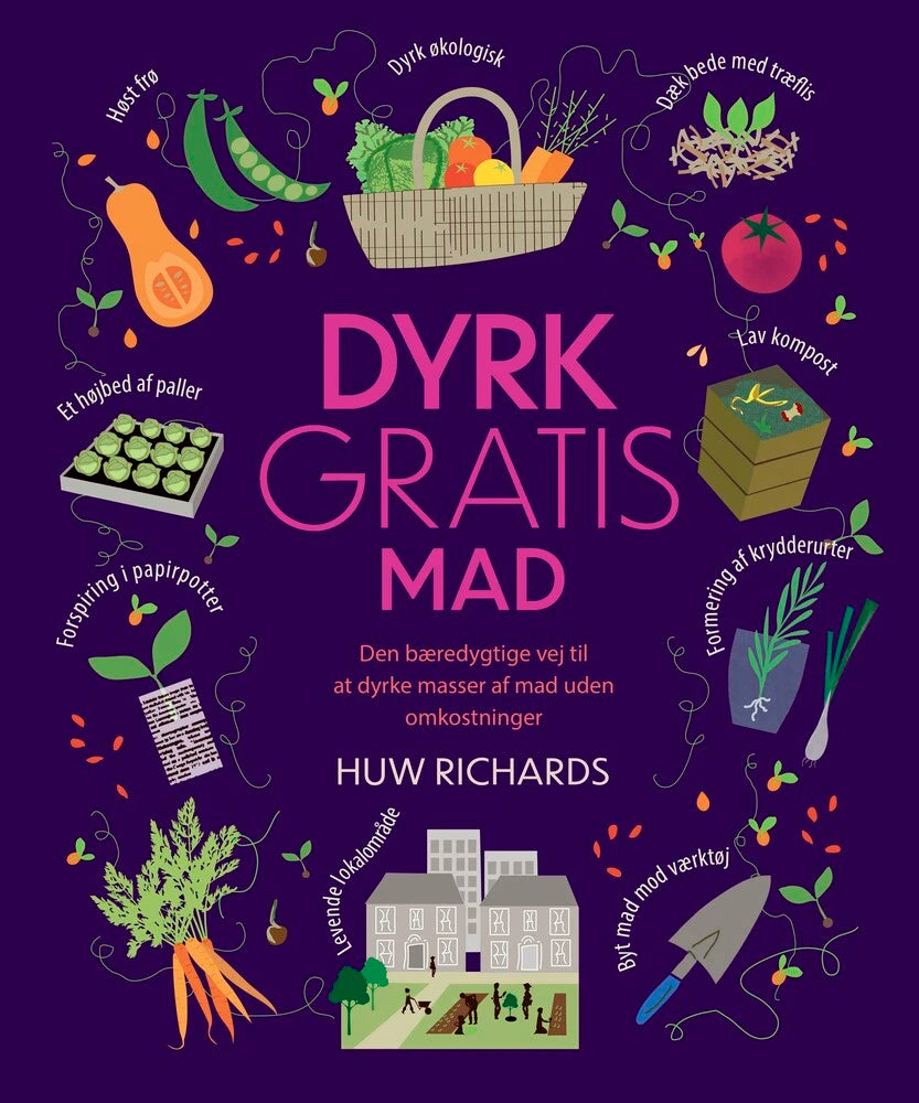 Dyrk Gratis Mad af Huw Richards - Selvforsyning havedyrkning