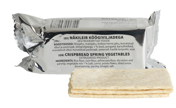 Food Force knækbrød med urter og grøntsager