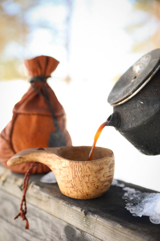 Kuksa - Birch Knot/ Curly Birch - Casström