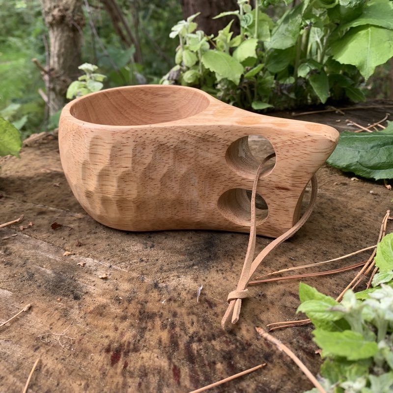 Kuksa Trækop Guksi Bushcraft Danmark