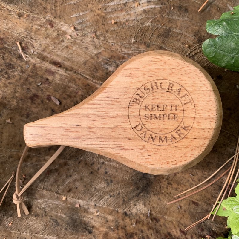 Kuksa Trækop Guksi Bushcraft Danmark
