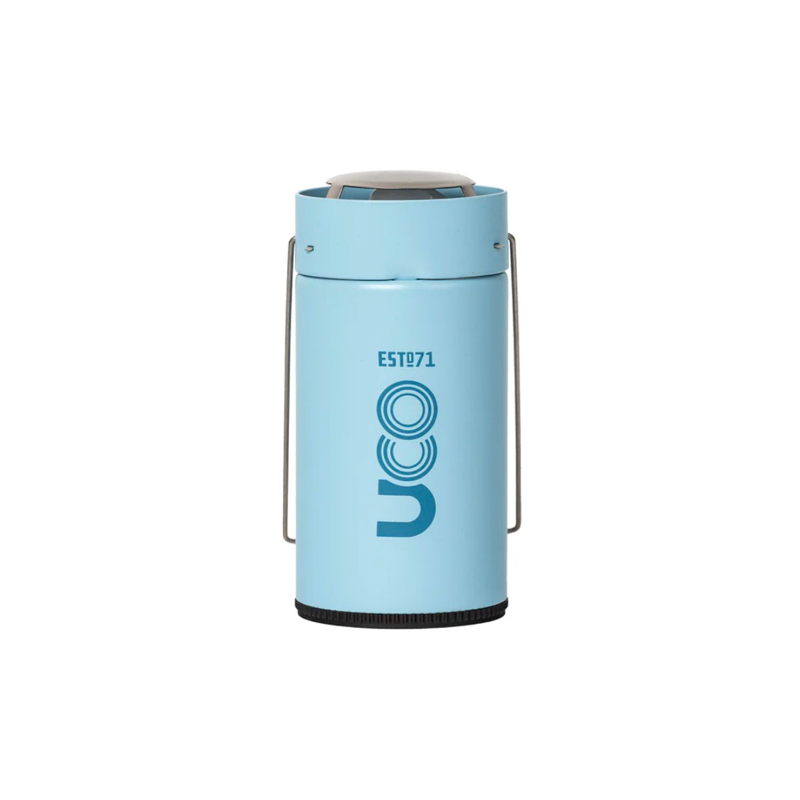 UCO Lanterne til Stearinlys - Foldbar - Glacier Blue - Lys Blå