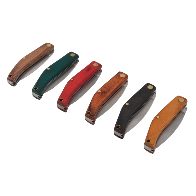 Lommekniv - JKR lille billig lommekniv træ