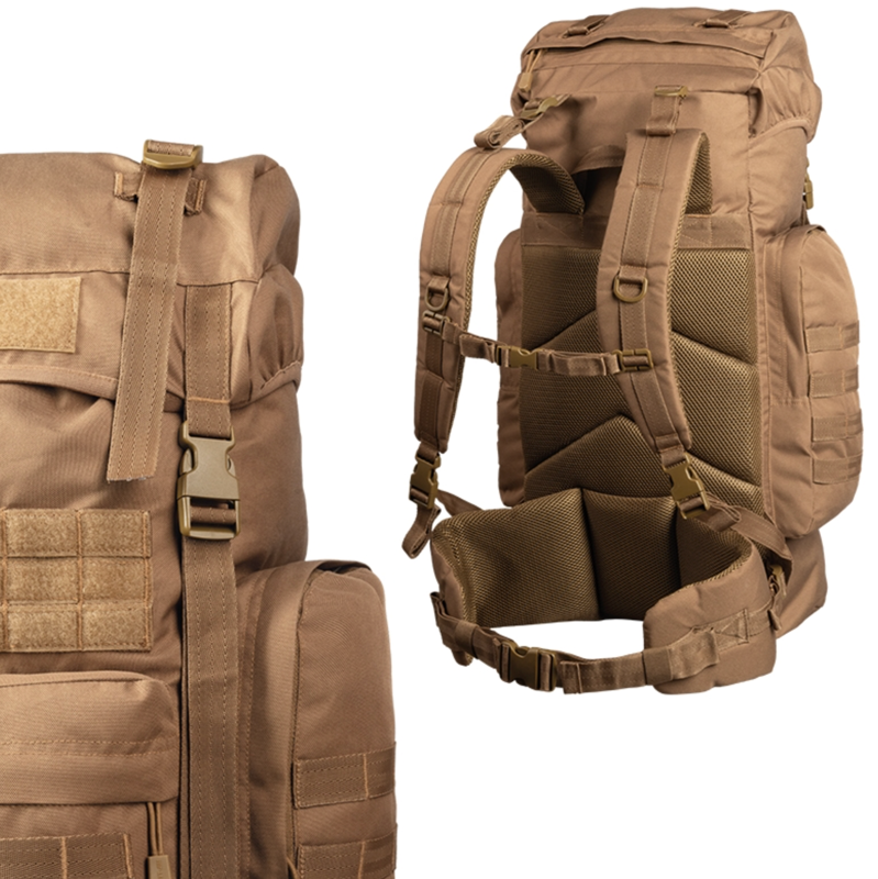 MIL-TEC Rygsæk German GEN. II Large Rucksack coyote