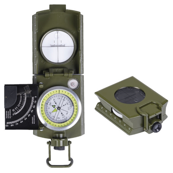 militær kompas i metal, italiensk, fra Mil-Tec