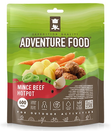 Adventure Food Minced beef hotpot - Frysetørret mad