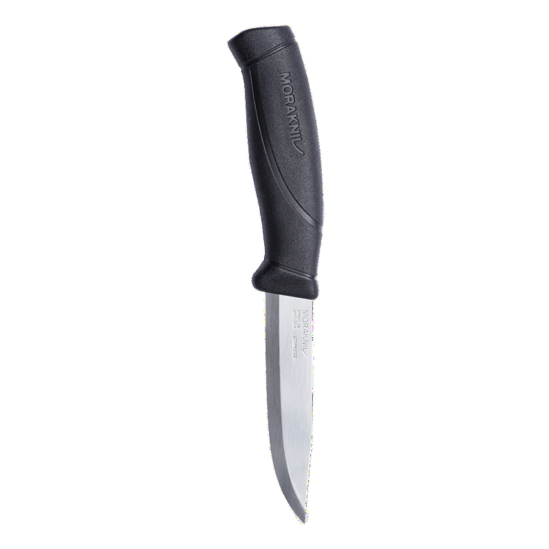 Mora Companion - Sort - God og billig outdoor kniv - Fra Mora Kniv i Sverige