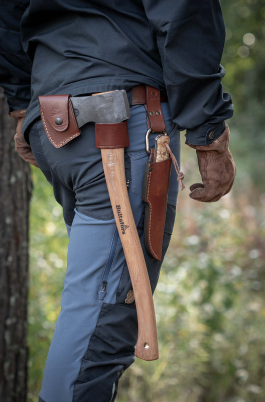 Økseholder i Læder - Axe Holder - Casström