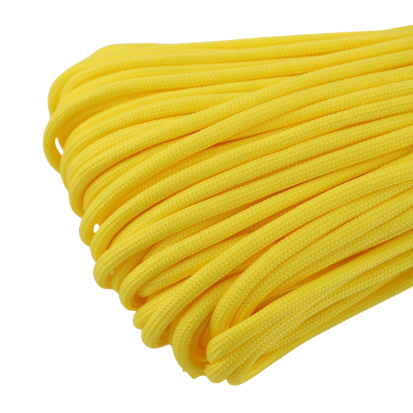 Paracord 550 / Type III - Gul - Flere længder