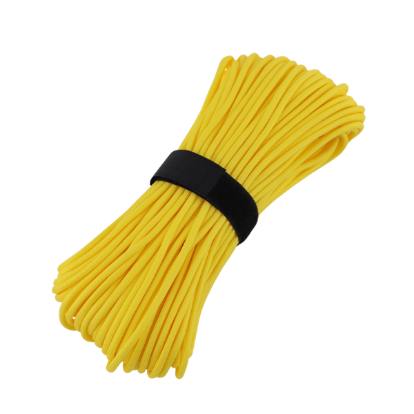 Paracord 550 / Type III - Gul - Flere længder